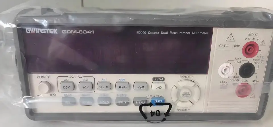 GDM-8341/GDM-8342 Dual Measurement Multimeter 50,000 counts, VFD display Dual measurement/Dual display Optional GPIB