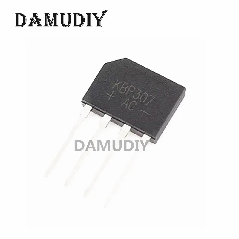 10PCS 3A 1000V KBP307 diode bridge rectifier KBP 307 power diode electronica componentes