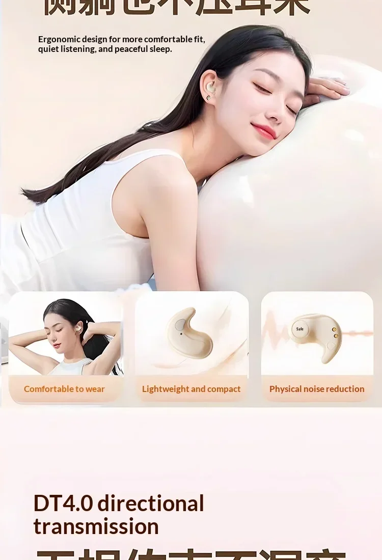 Wireless Bluetooth Earbuds In-ear Headphones With Digital Display_voghion.com