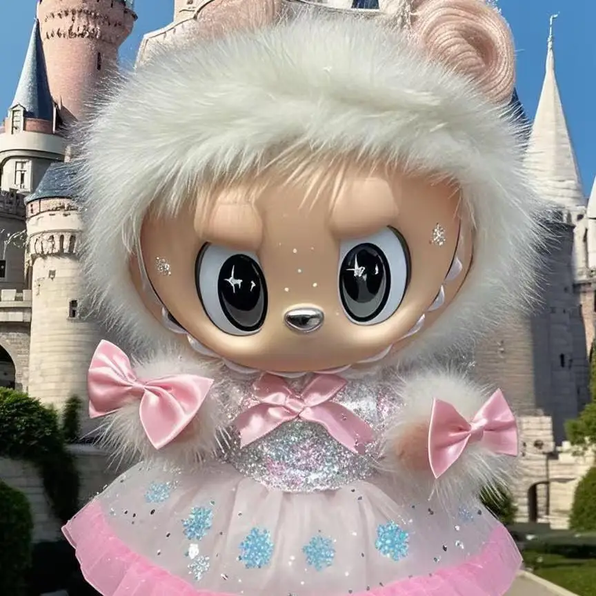 

Labubu Doll Princ Dr 38cm Replacement Summer Dr Trendy Toy Doll Clothes for Girls And Boys under 4 Years Old