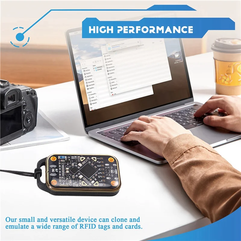 Chameleon Ultra Upgrade RFID Card Emulator + سلسلة مفاتيح CUID قارئ رقاقة ذكية RFID 125K 13.56M بطاقة فك تشفير NFC الناسخ-AAAE