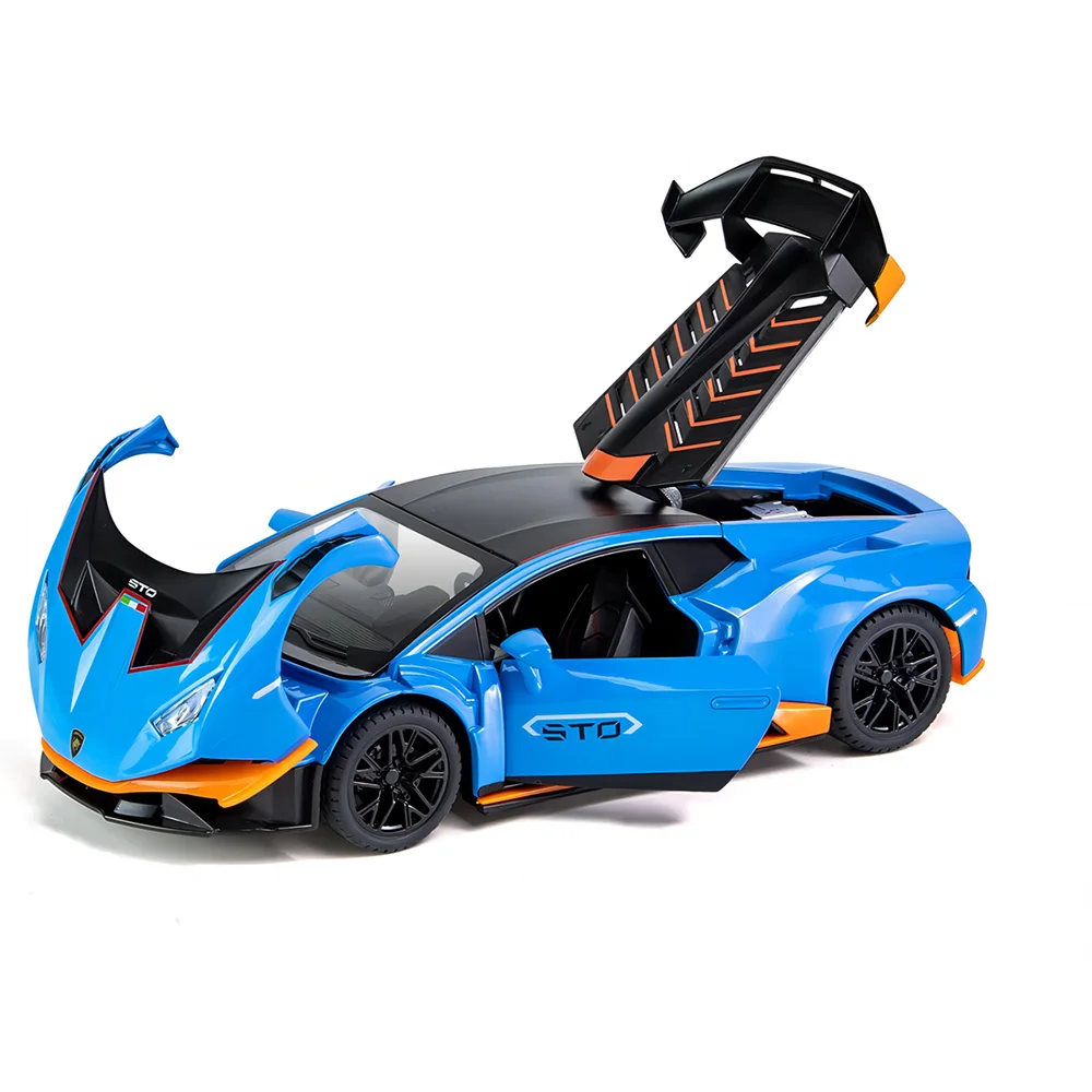 Carros de Brinquedo, Modelo Clássico de Carro Esportivo STO, Carros de Brinquedo com Retorno, Portas que Abrem, Decoração para Casa, Presentes de Natal para Homens e Meninos