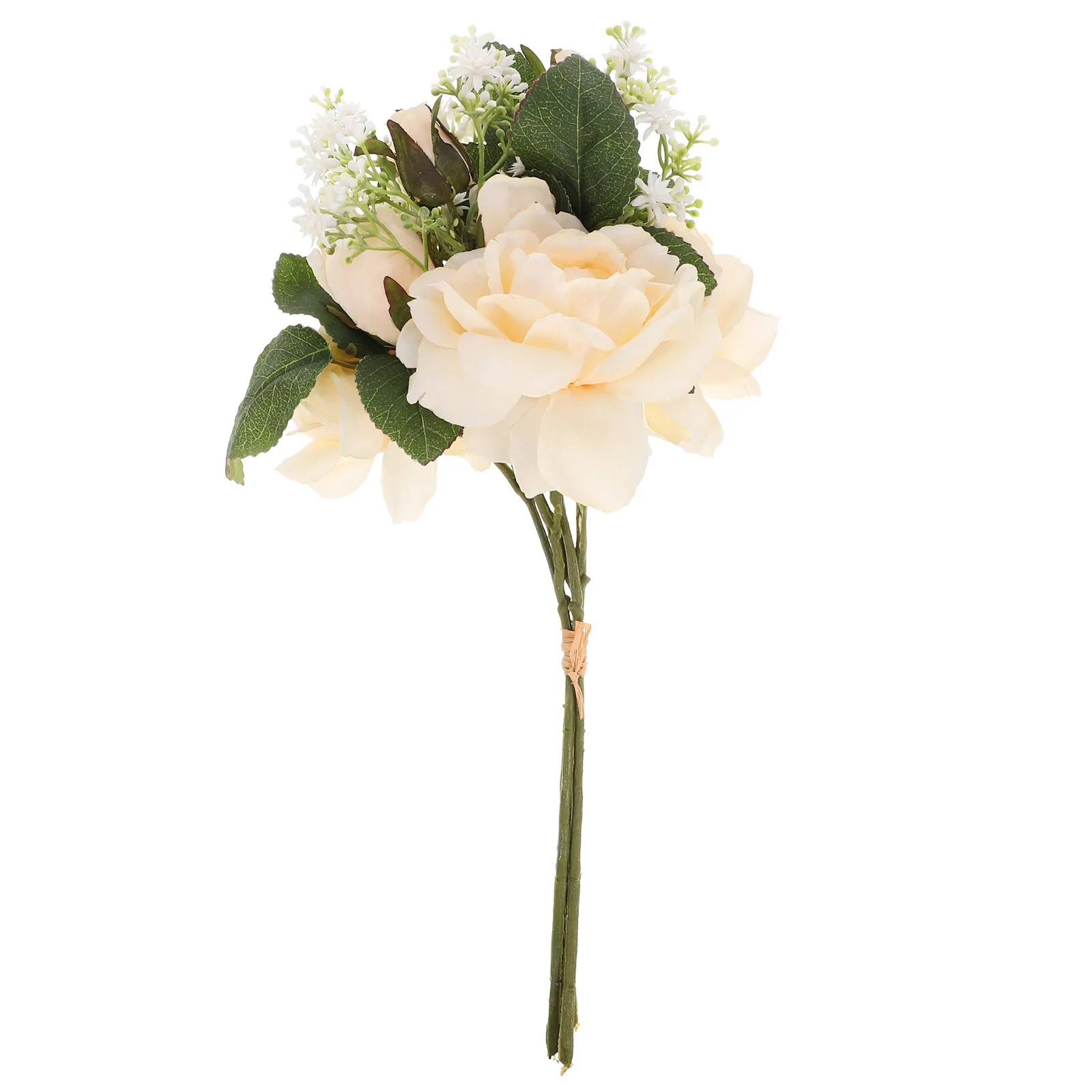 

Elegant Artificial Rose Bouquet For Wedding Bridesmaid Decoration Party Bridal Bouquet Wedding Decor Bouquets Flower Delicate