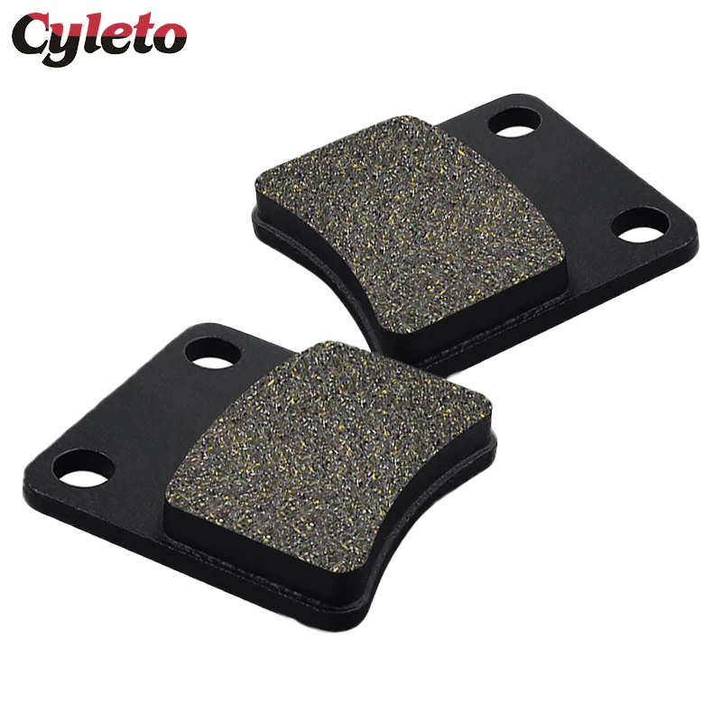 Cyleto Motorcycle Parking Brake Pads for Honda Silverwing FJS400 FJS600 SWT 400 600 DN01 NSA700 CTX700 NC700X ADV 750 NM4 Vultus