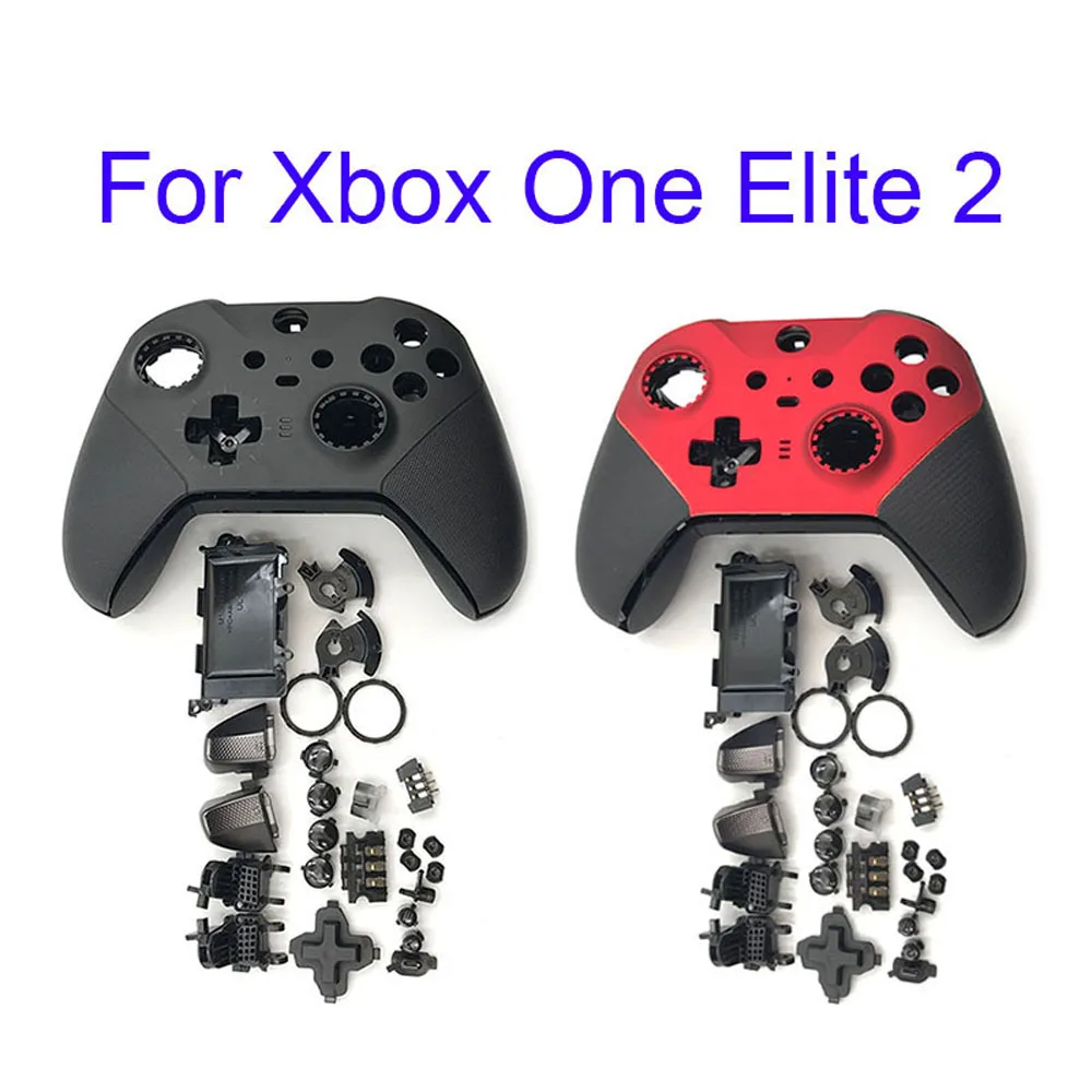 

Accessories Full Housing Shells Kit Fit for Xbox One Elite 2 Gamepad Case Back Cover Bumper Power Button Trigger Middle Frame