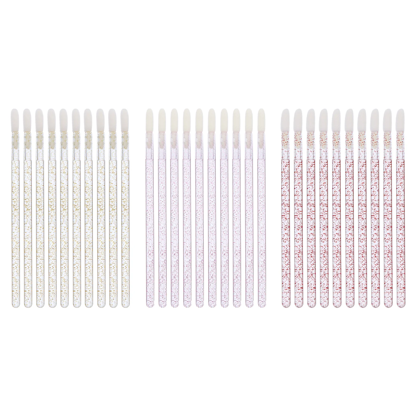 150 pezzi pennello per labbra in cristallo glitter applicatori per rossetto usa e getta strumento per trucco facile da trasportare pennello per lucidalabbra bacchetta per rossetto