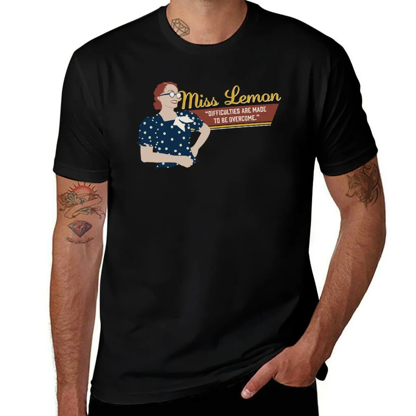 

Miss Lemon T-Shirt t shirts for man slim fit t shirt man luxury man tshirt T-Shirt
