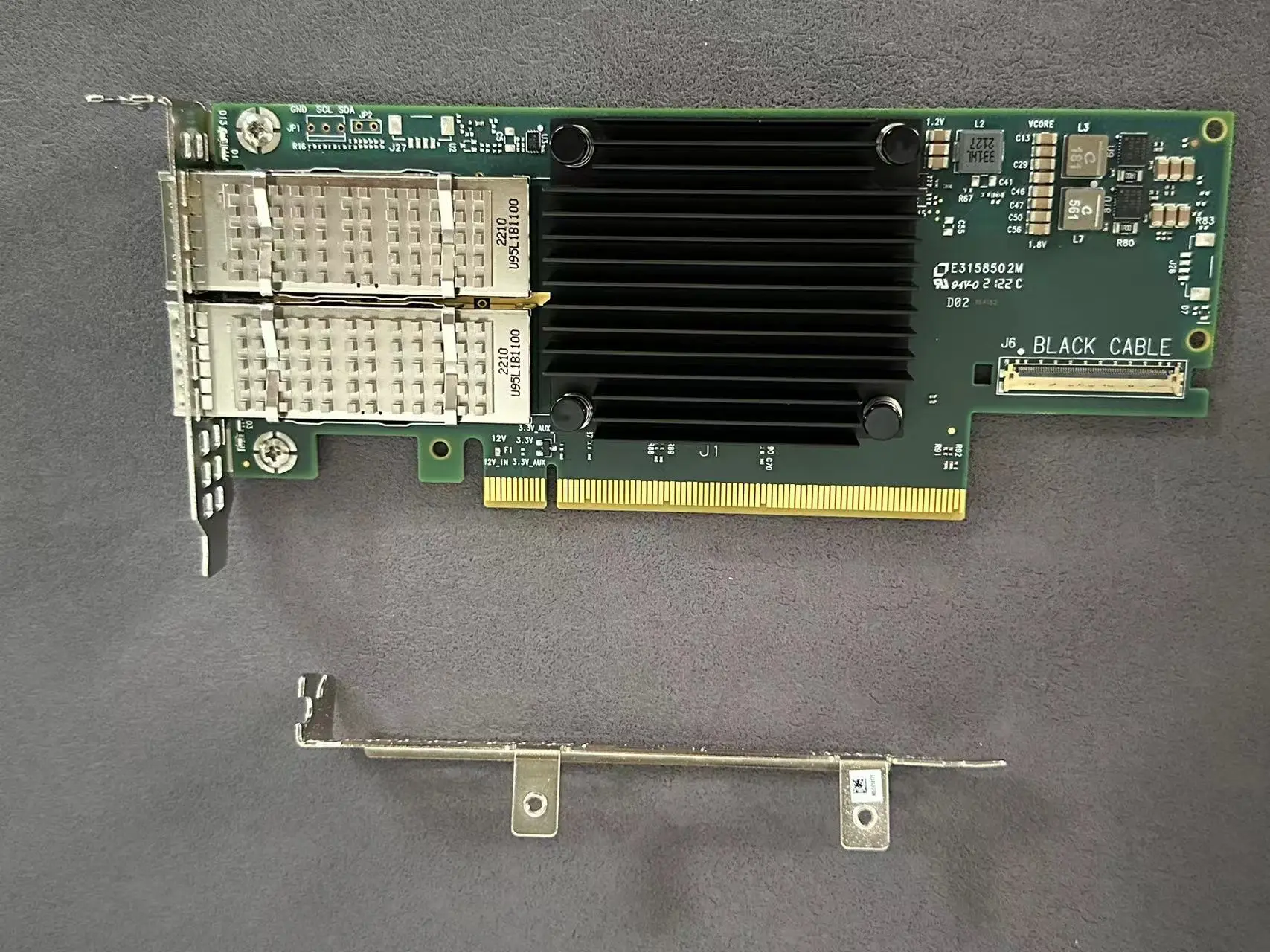 

CX653106A ConnectX-6 100 Gb/s 02CM912 PCIe4 x16 Network Adapter