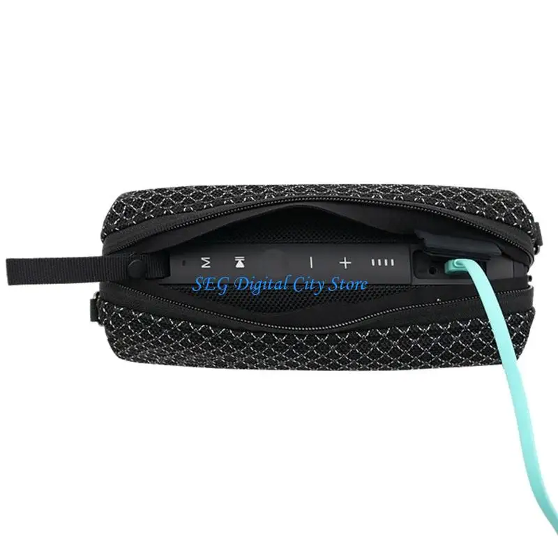 U75B Space Saving Speaker Storage Case Space M200 Speaker Bag With Reinforced Mesh Construction And Fast Installation