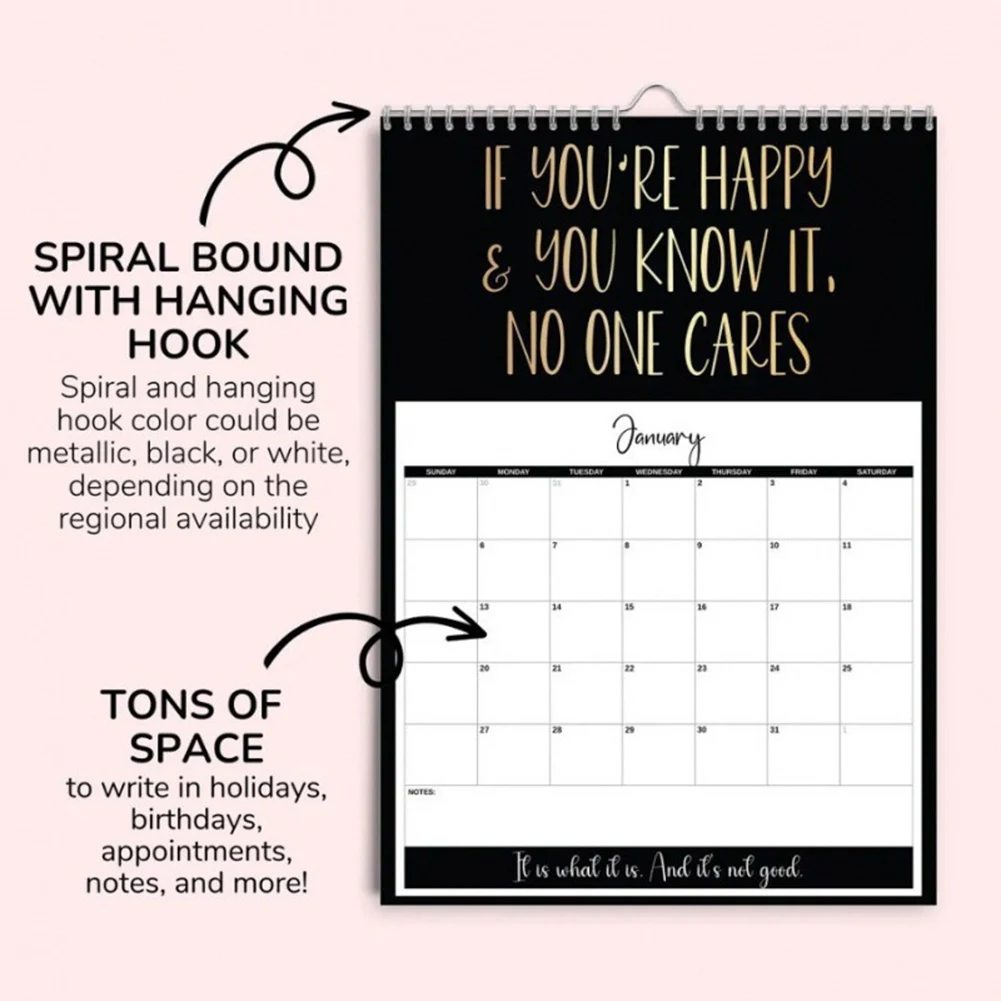 

ABFM-2025 Satirical Calendar A Daily Dose Of Humor To Make Life No Longer The 2025 Calendar Wall