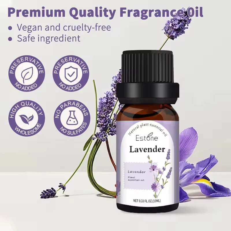 

1/2/3pcs 10ML Flower Essential Oil Lavender Aromatherapy Fragrance Oil For Humidifier Aroma Diffuser DIY Soap Candles