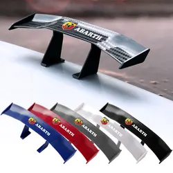 Universal Car Rear Mini Spoiler Wing Auto Exterior Accessories For Abarth Fiat Ducato 500 500L 124 Spider Coupe Panda Doblo etc