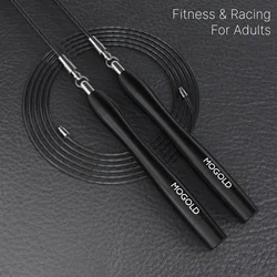 Double Rope Jump Rope, Exercise Sports Special, Weighted Wire Rope, Body Aerobic Training Fitness Equipment, Suitable for Adults