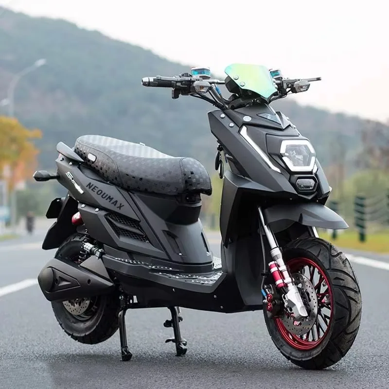 

2025 Newest Motorcycle Electric Electric Motorbike Battery 1500W 72V 65km/h Speed Moped E Scooter With 2 Seats Electric Bike Mot