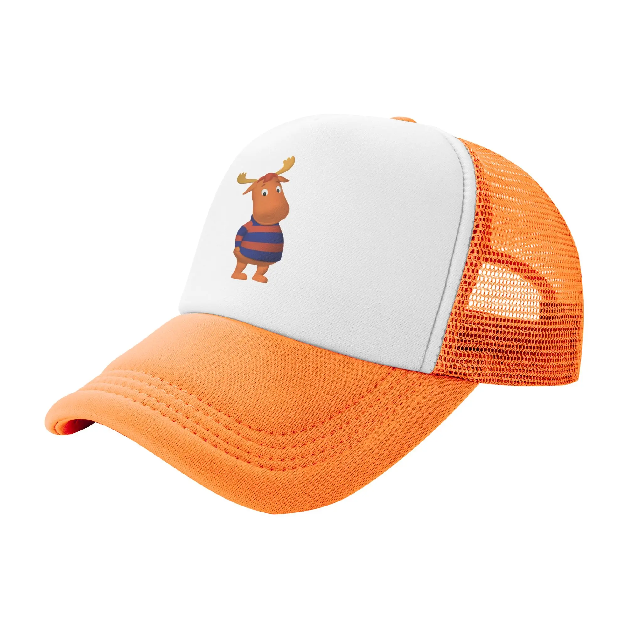 Pablo Backyardigans Foam Trucker Hats Unisex Breathable Cooling Mesh Golf Cap Hat Leisure Sun Hat Adjustbale
