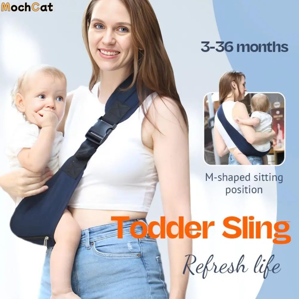 

Newborn Front Holding Baby Wrap Carrier Infant Kangaroo Bag Cotton Infant Backpacks Horizontal Holding Type Toddler Sling Wrap