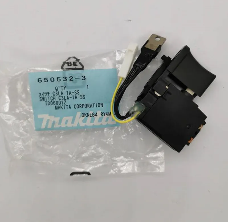 Переключатель MAKITA 650532-3 для 651998-0 6505250 BTD040 BTD060 BTD070 TD080D BTW070DNZ BTD060Z BTW070