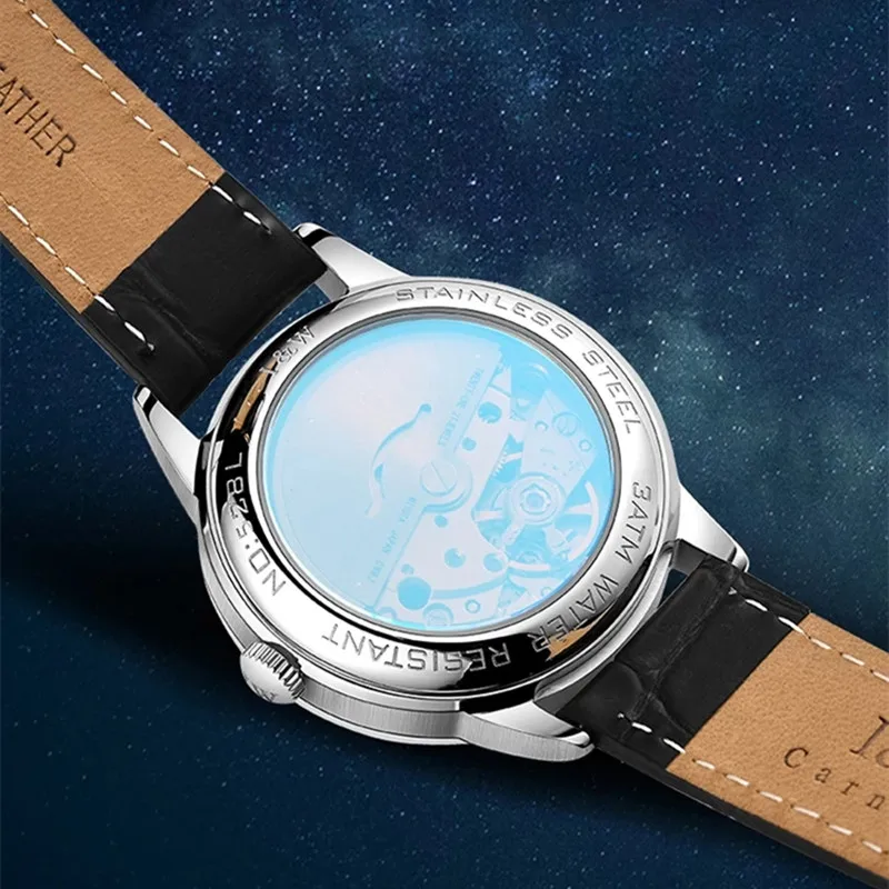 CARNIVAL Brand Luxury Mechanical Watch for Women Ladies Fashion Sapphire Automatic Movement Wrist Watches Waterproof Reloj Mujer