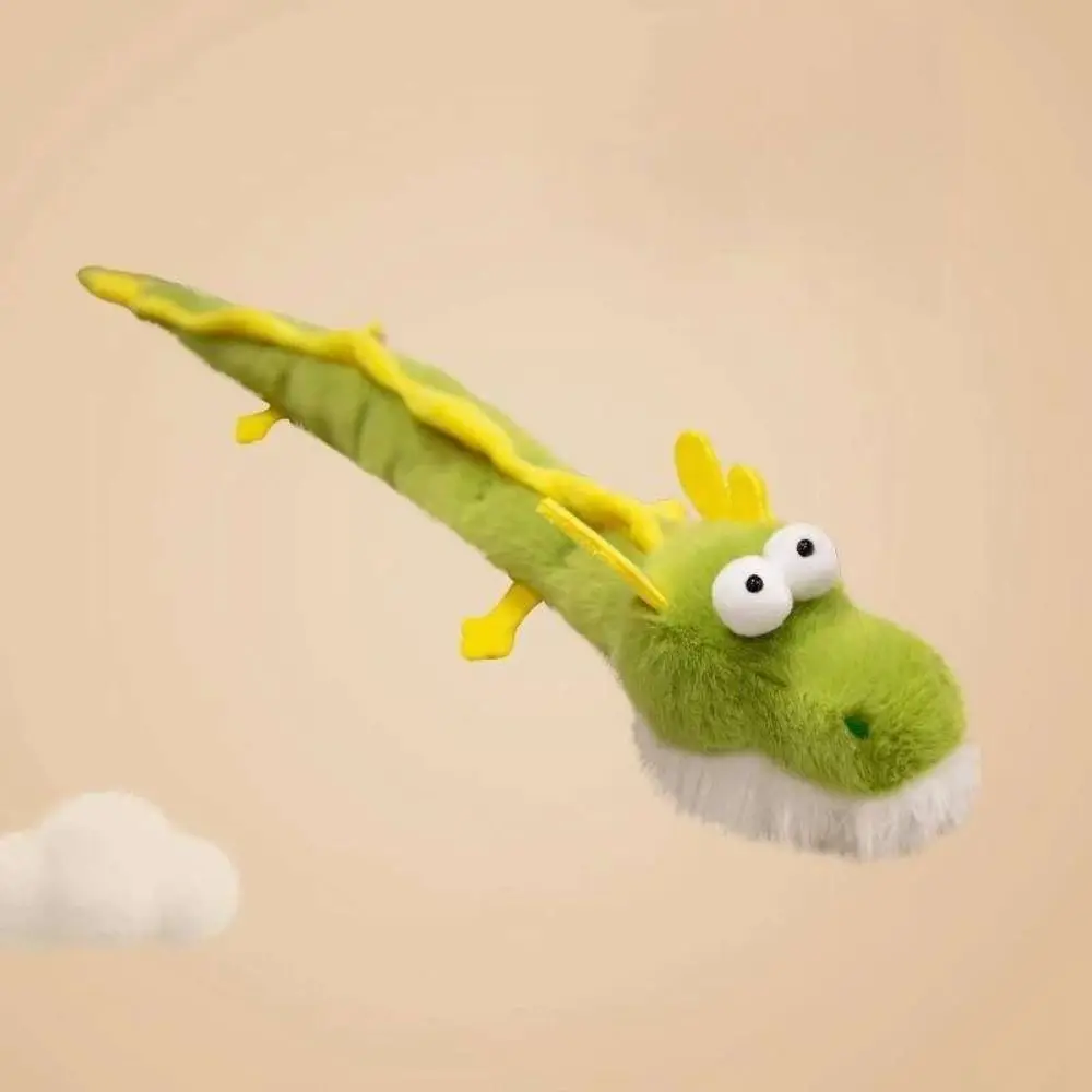 Symulacja Komfortu Zwierzę Kolorowy Smok Uroczy Smok z Kreskówki Bransoletka na Nadgarstek Typu Slap 60cm Świąteczna