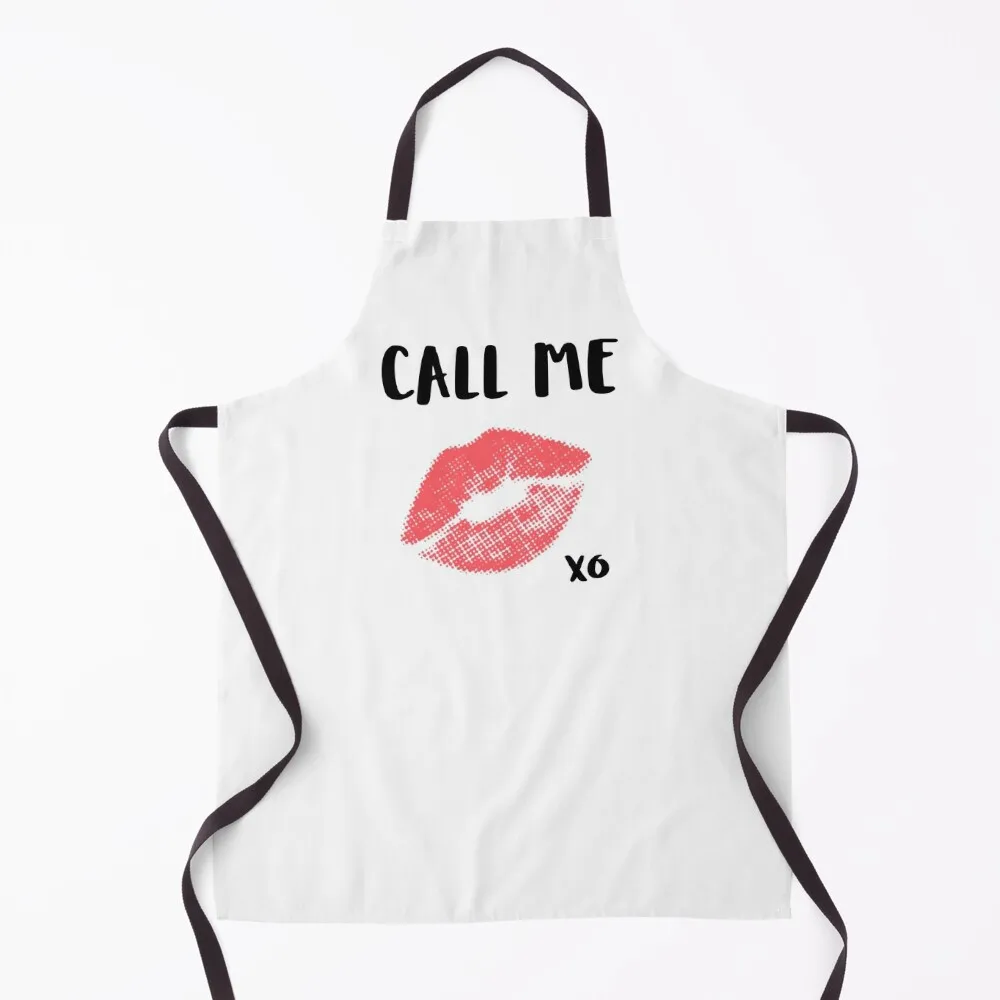 Call Me... Apron useful gadgets for home Things For The Kitchen Chef Accessories christmas kitchen cloths Apron