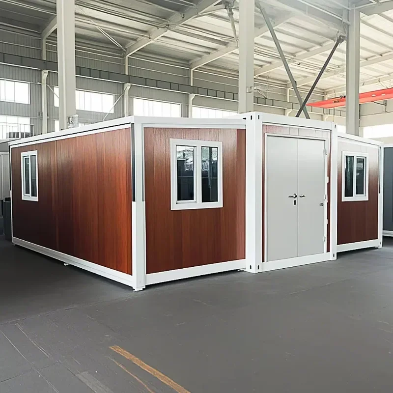 

Waterproof Prefabricated Prefab Mobile Tiny Home Ready To Ship 2 3 4 5 Bedroom 20ft 40ft Folding Expandable Container House