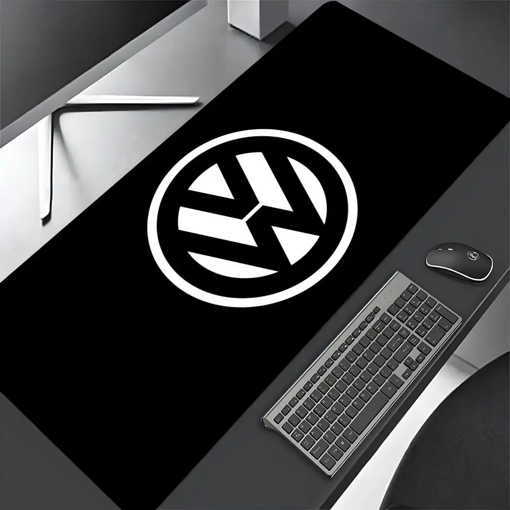 V-Volkswagen logo mouse pad Mouse Pad Gaming Mousepad Large 900x400mm MouseMat Gamer Mause Carpet PC Desk