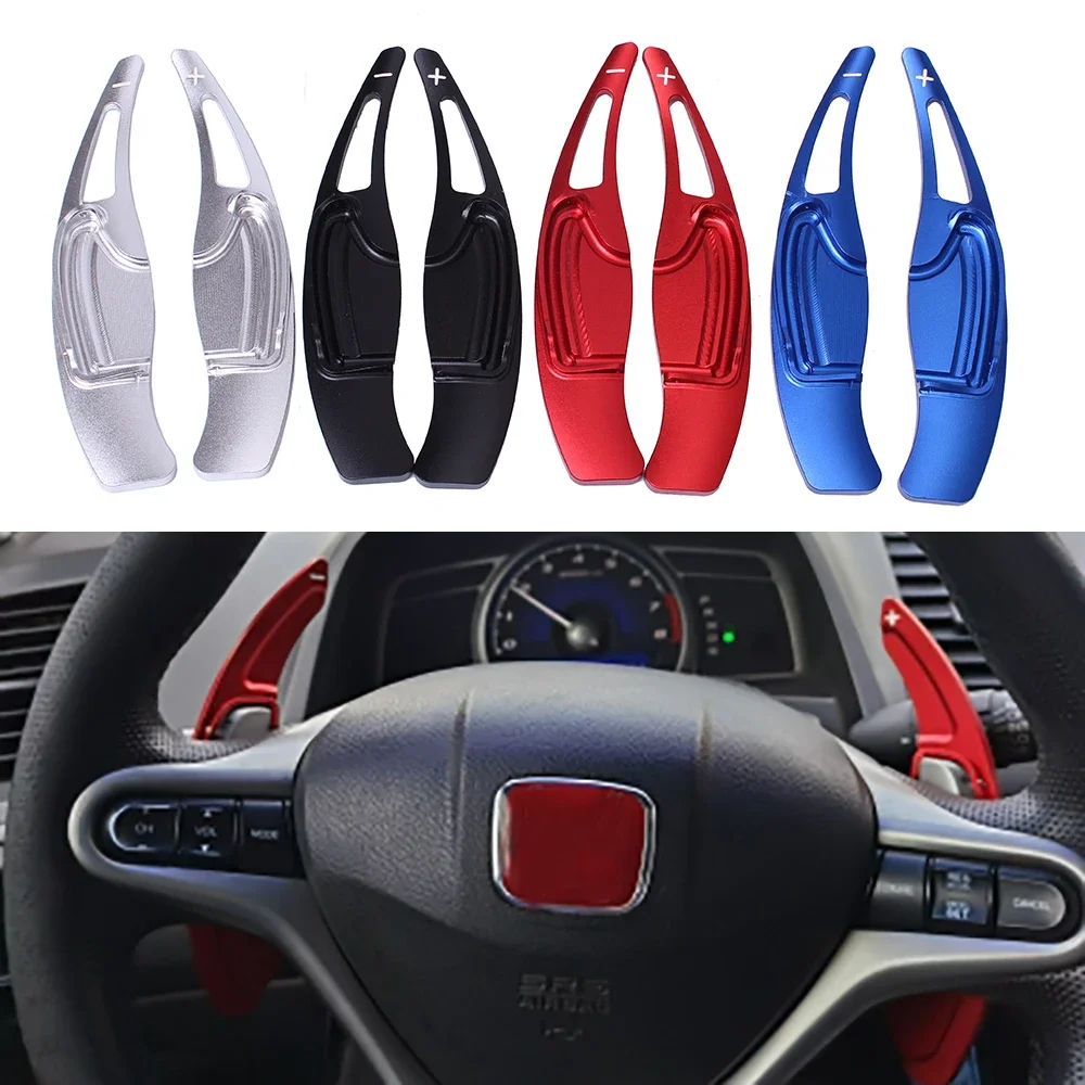 

For Honda Civic 9th 2012-2014 CR-V CRV 2016 2017 Aluminum Alloy Car Steering Wheel Shift Paddles Shifter Extension