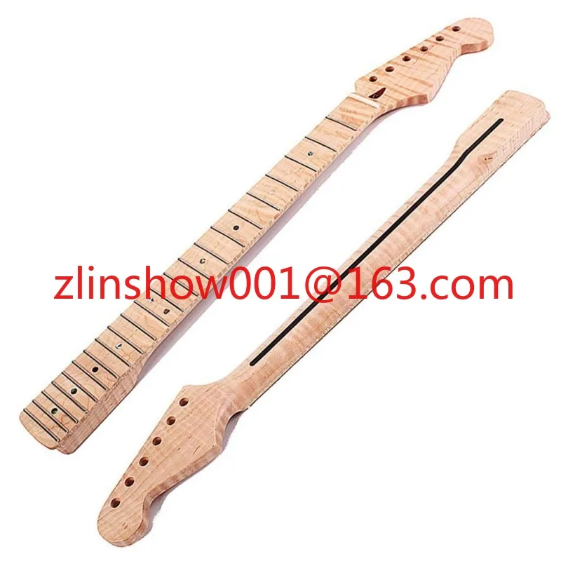 21 trastes, mango de mástil de guitarra Tiger para música electrónica Fender ST Bass