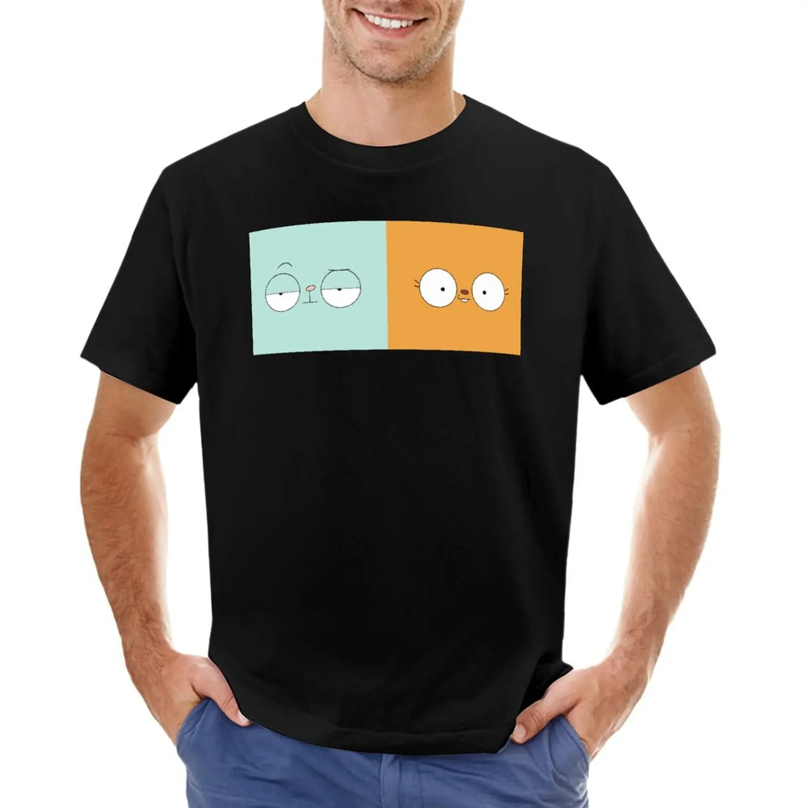 Kiff and Barry - Kiff Chatterley and Barry Buns Faces - isolated T-shirt quick-drying Short sleeve tee fitted t shirts for men