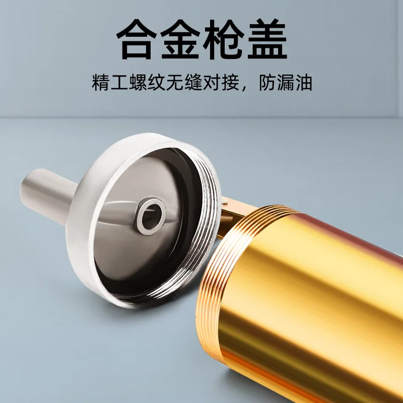 Small Butter Gun 100/200CC Manual Butter Gun Fuelizer High Pressure Labor Saving Oil Injector Lubricating Oil Gun