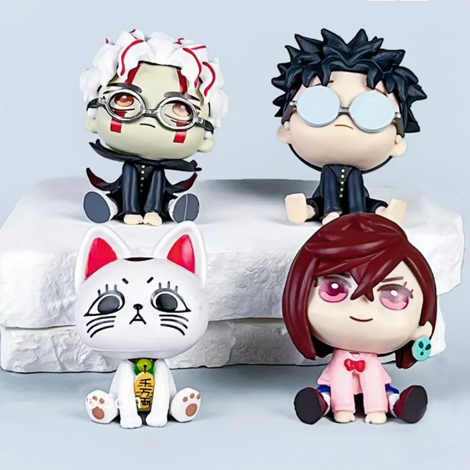 4 Uds Anime DanDadan figura autopista abuela Ayase Momo Okarun estatuilla PVC modelo de acción estatua coche decoración del hogar muñeca juguete regalos caliente