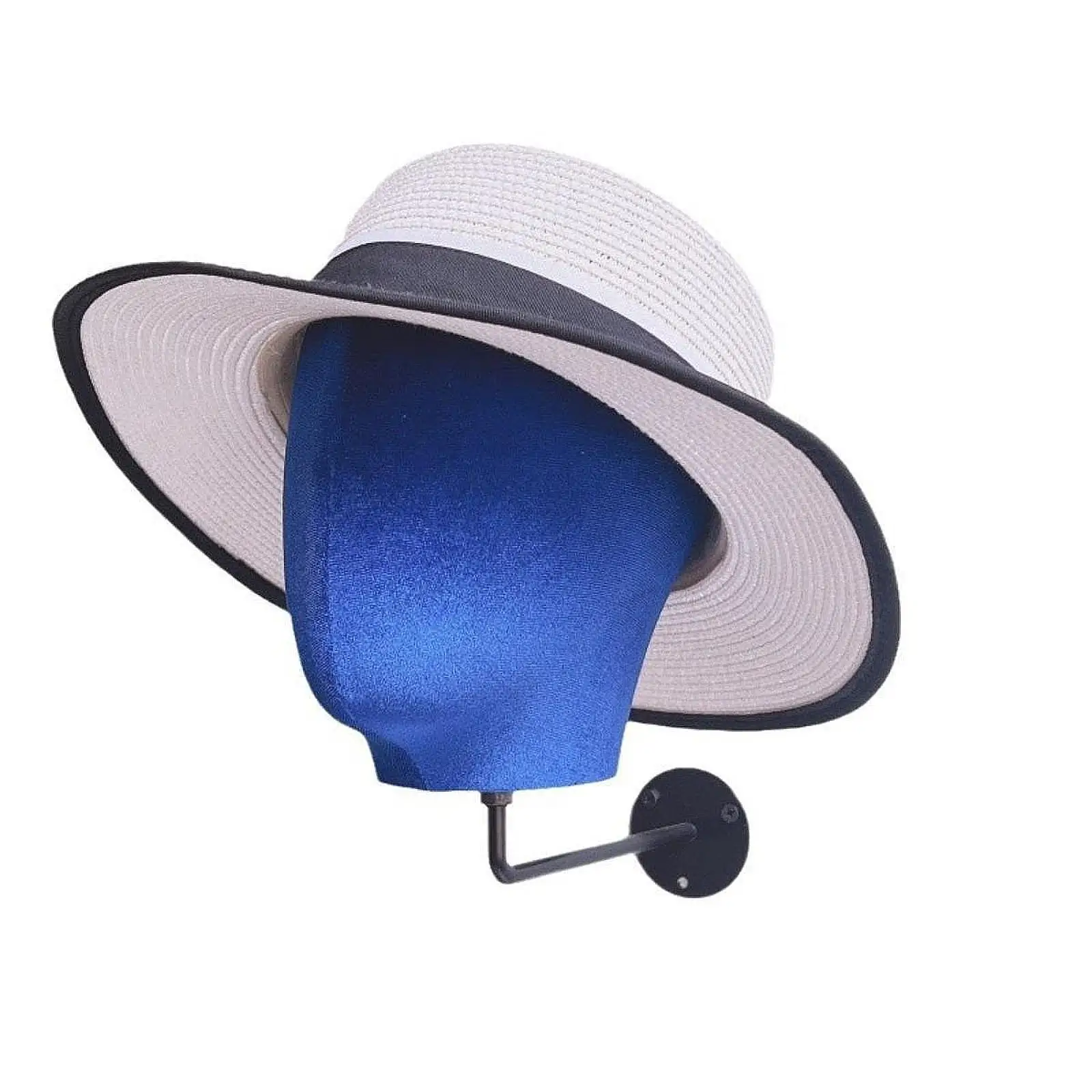 

Wall-Mounted Mannequin Head for Hat And Wig Display, Storage Solution for Salon