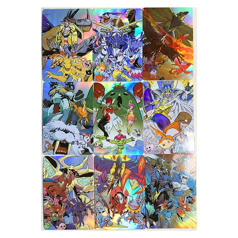 

9pcs/set Digimon Digital Monster Toys Hobbies Hobby Collectibles Game Collection Anime Cards