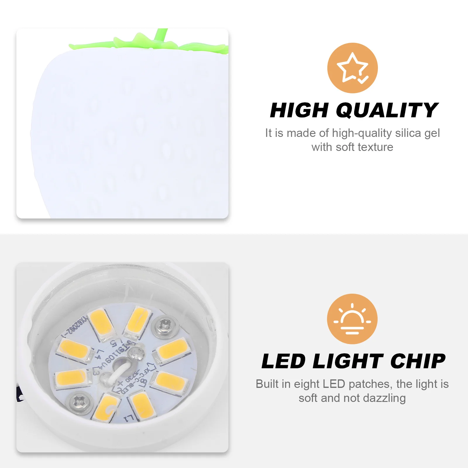 ضوء التحكم باللمس سيليكون LED سطوع قابل للتعديل مصباح غرفة النوم الإضاءة الزخرفية بجانب السرير #1