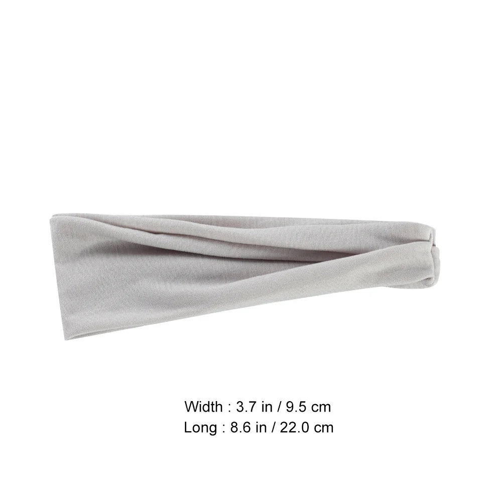 

6Pcs Yoga Headband Elastic Sweat Bands Breathable Headwrap Fitness Hair Accessories for Running Makeup Face Washing