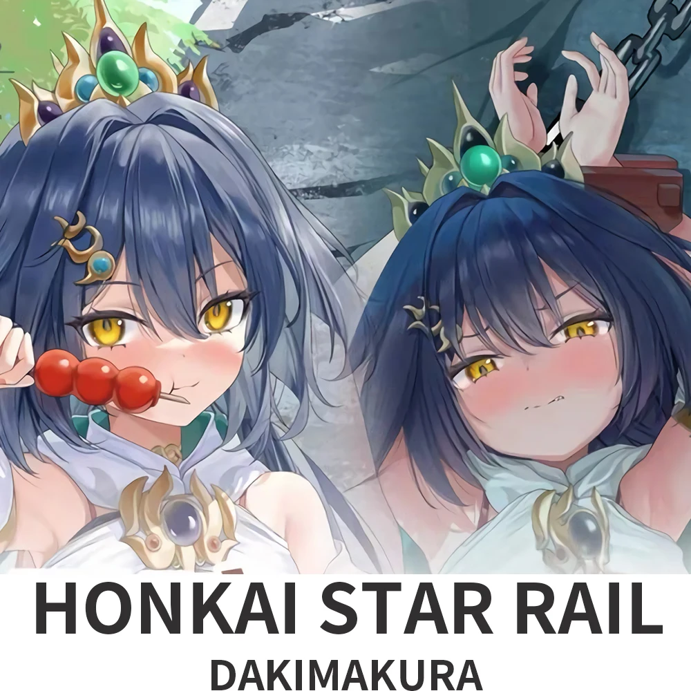 

Yunli Honkai Star Rail Dakimakura обнимающая наволочка для тела аниме наволочка