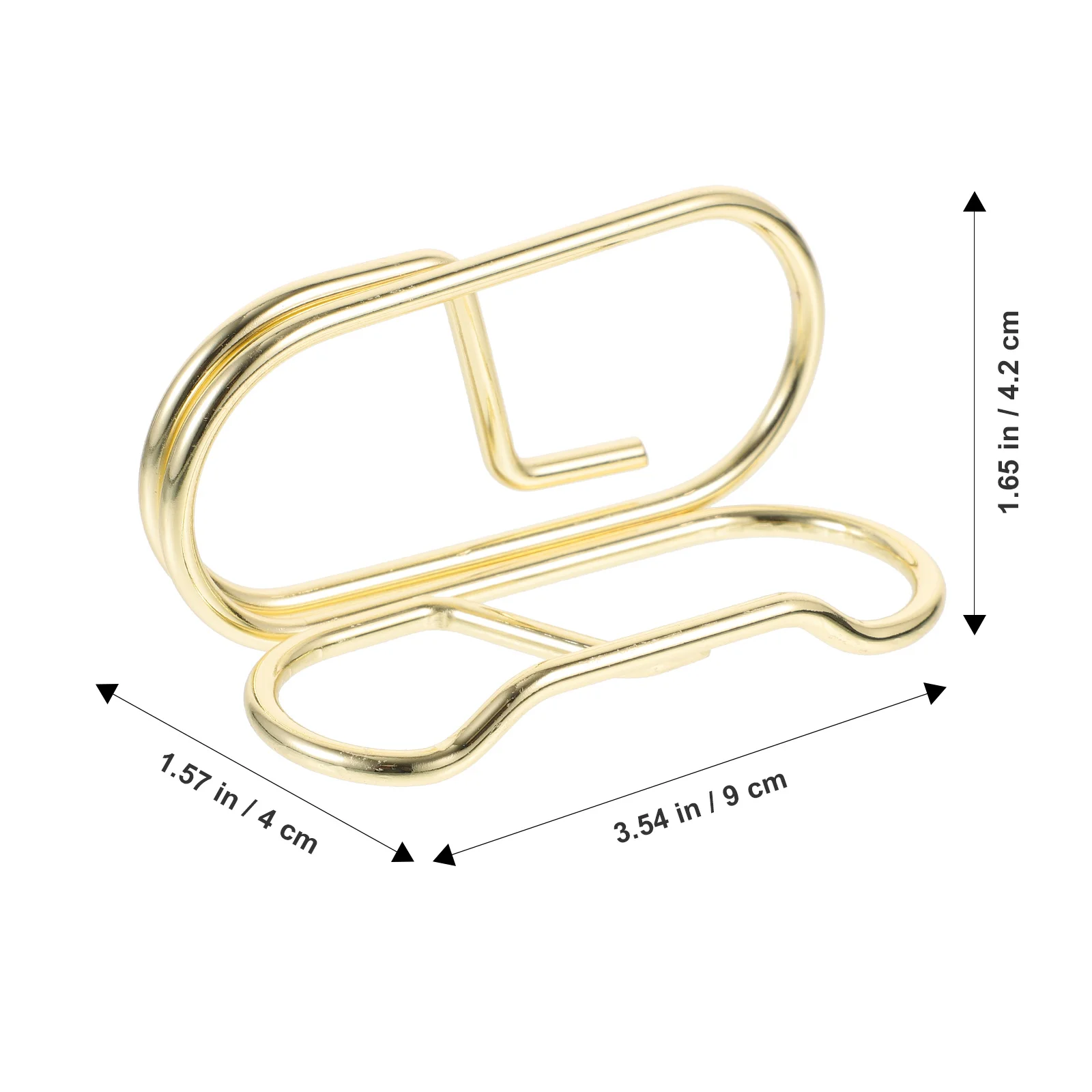 حامل بطاقات عمل معدني للمكتب، قاعدة غير قابلة للانزلاق، تصميم بسيط، منظم مكتب قوي، حامل بطاقات عمل #6