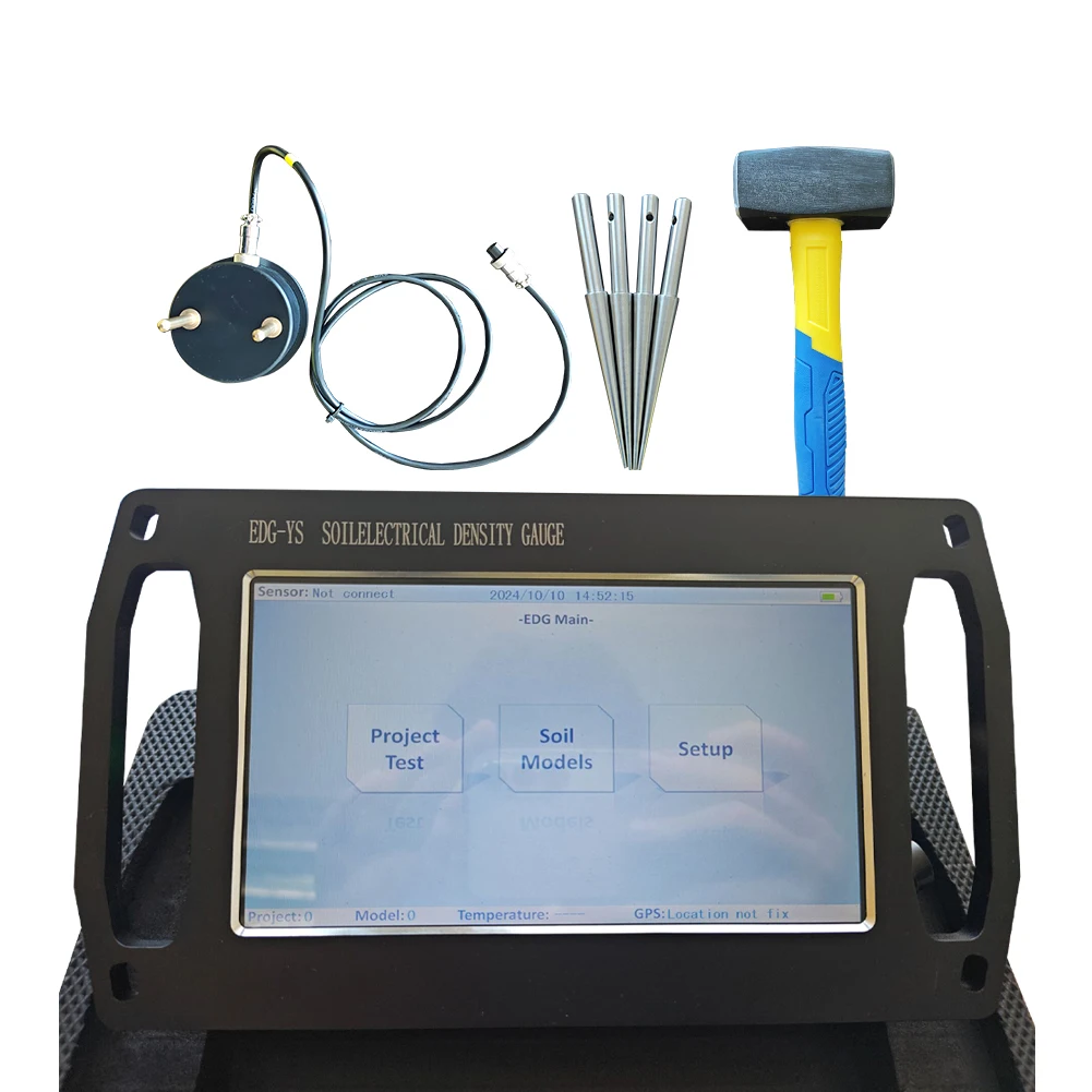 เครื่องวัดความหนาแน่นไฟฟ้าของดิน (EDG) แบบไม่ใช้สารกัมมันตรังสี ราคาดี