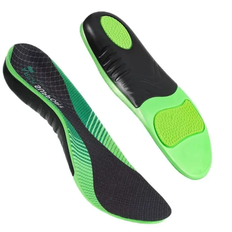 Plantillas ortopédicas para hombre y mujer, plantilla para zapato con soporte para arco, calidad cómoda, para correr, deportes, absorción de impacto