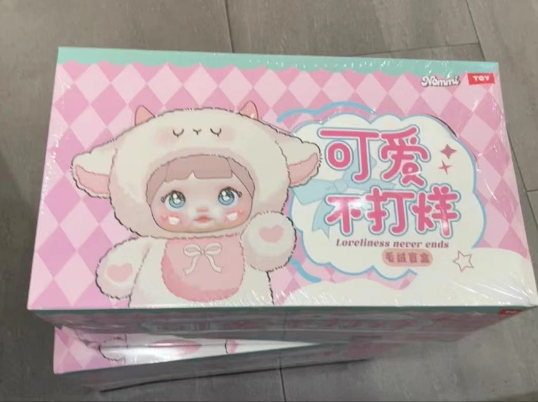 En Stock Original Nommi V1 boîte aveugle beauté ne termine jamais peluche mignon belle poupée Kawaii Anime Figure boîte mystère cadeau d'anniversaire