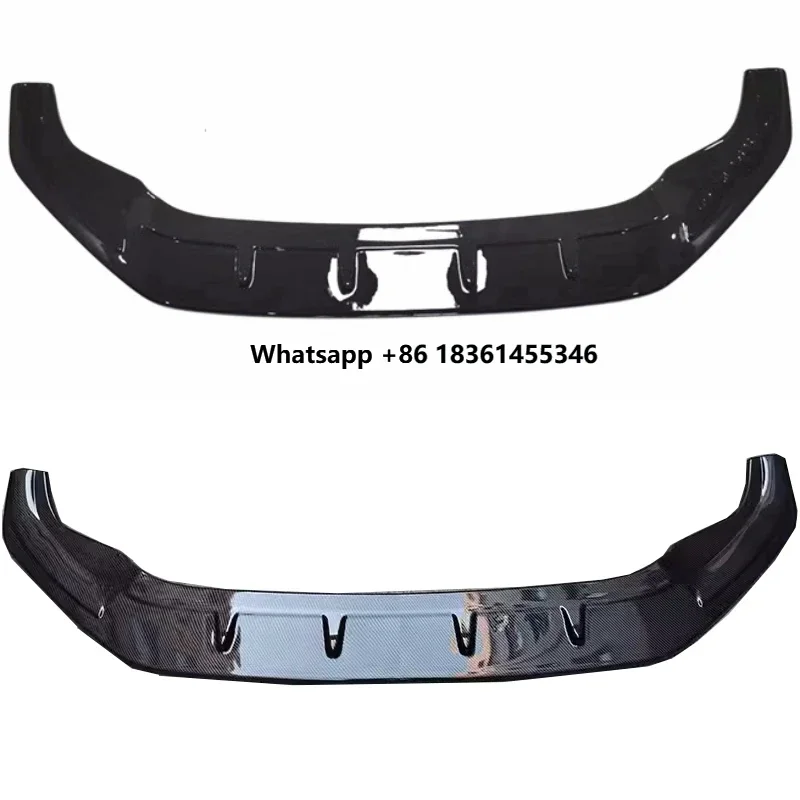 

For vw Golf 7 7.5 GTI R Rline 14-20 modified Black shovel Surround body kit Car Accessories Carbon fiber Front Lip