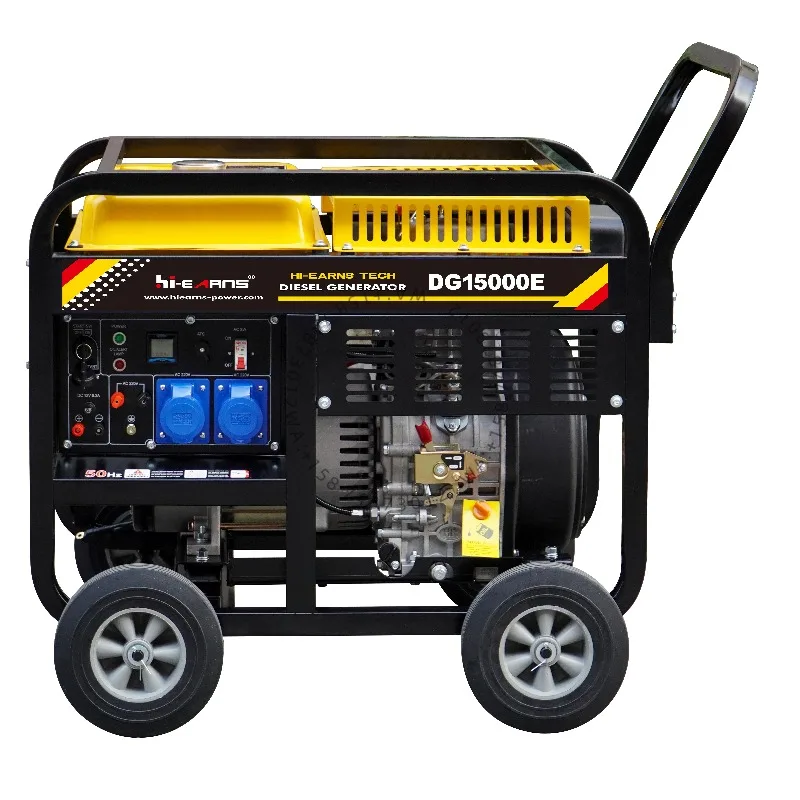 

10kw/12KVA 1105FDE Engine Air-cooled Single Cylinder Portable Die sel Generator for Home Use