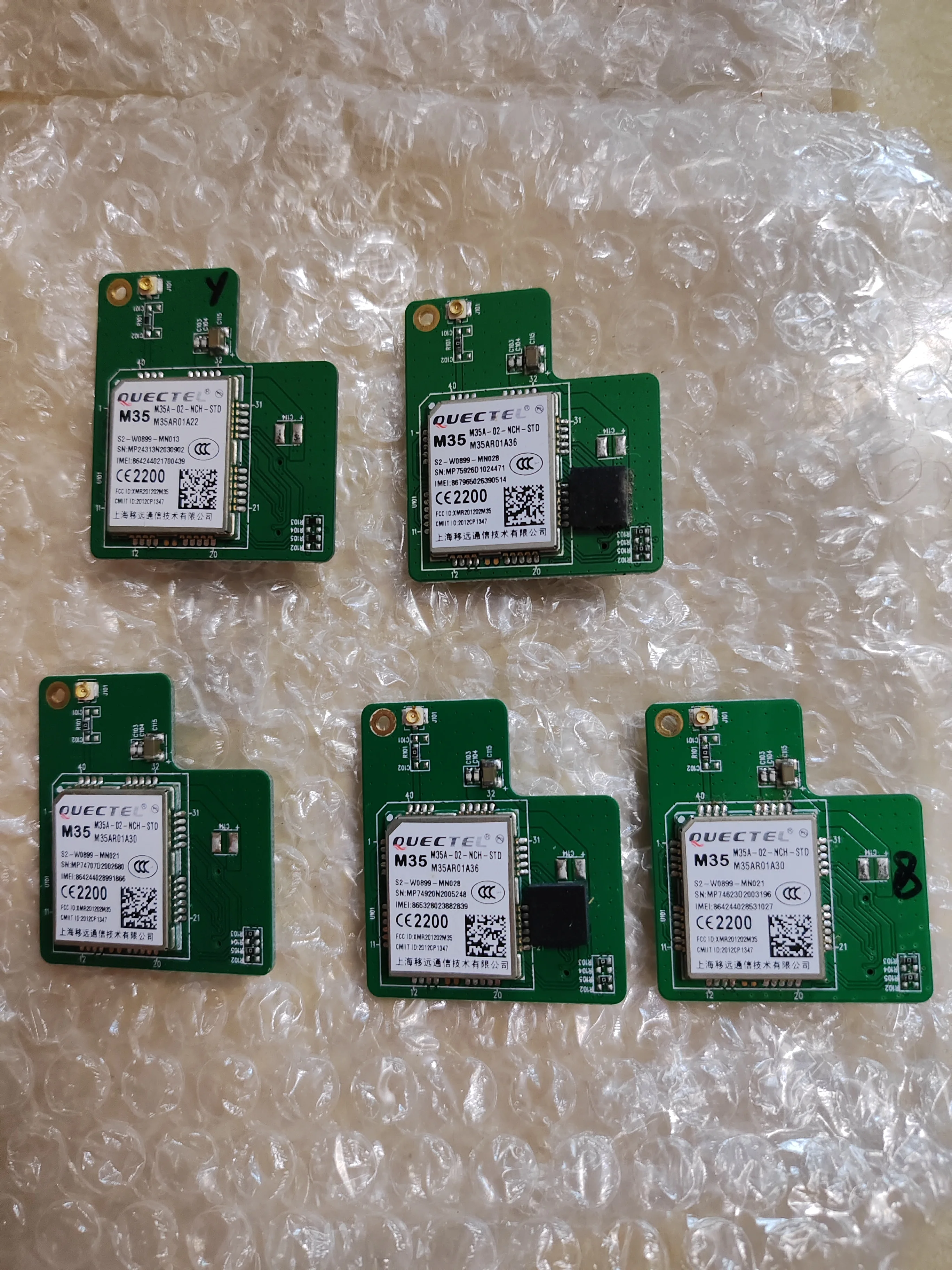 For NEW8210 3G WCDMA Communication Module UC15 Handheld POS  Terminal Payment Device Spare Parts  from used POS Machine