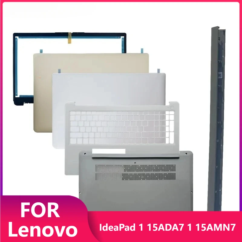 

~New For Lenovo IdeaPad 1 15ADA7 1 15AMN7 LCD Back Cover Top Case/LCD Bezel/Laptop Upper Case Palmrest Cover / Bottom Base Cover