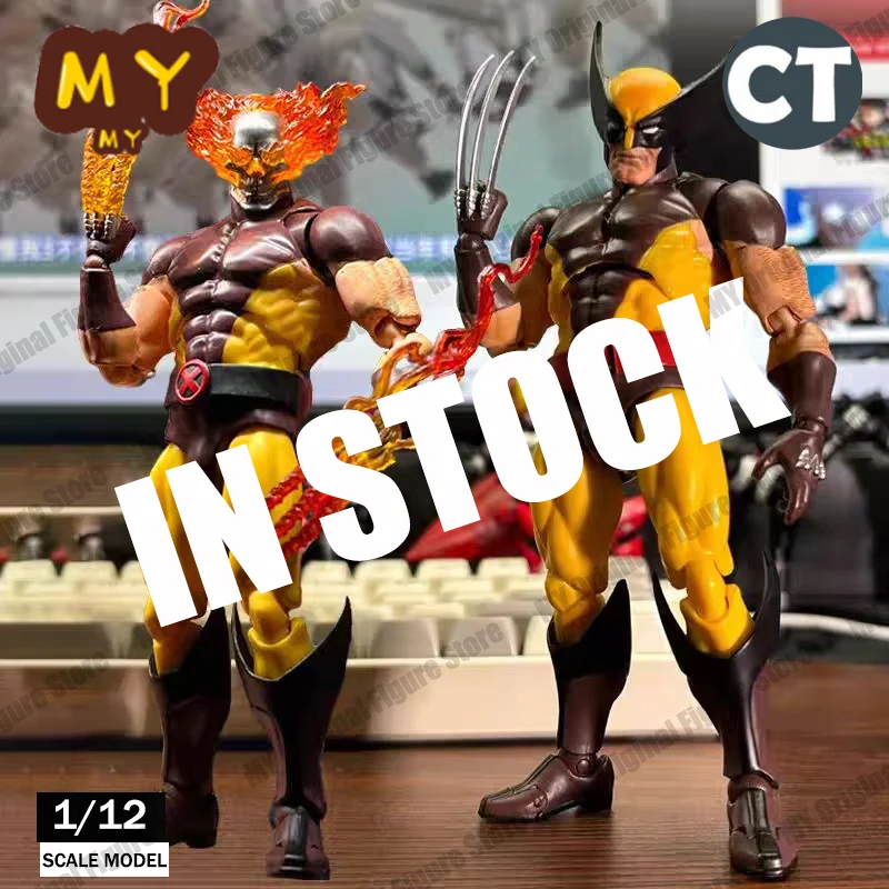 

IN-STOCK CT Toys Wolverine Figure Mafex 138 Hellverine Mafex 96 Brown Comic X-Men Action Figure Shf Figurine Ko Model Toy Doll