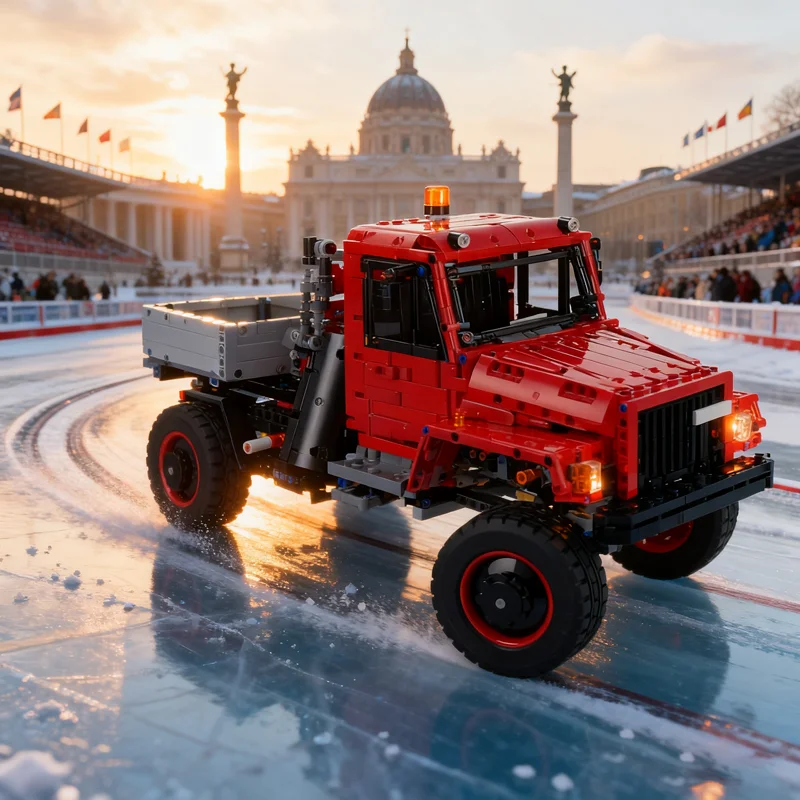 

3089pcs MOC TATRA KOLOS Technical Model Building blocks Architecture toy Assemble DIY Christmas gifts creative idea Brick Kids