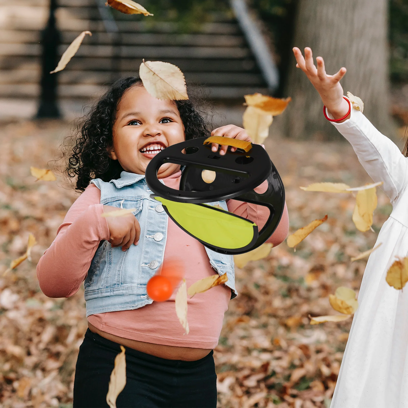 

1Set Hand Catching Ball High Quality Kids Tennis Hand Clip Set 2 Rackets 4 Balls for Solo Or Multiplayer Use Ideal for Learning