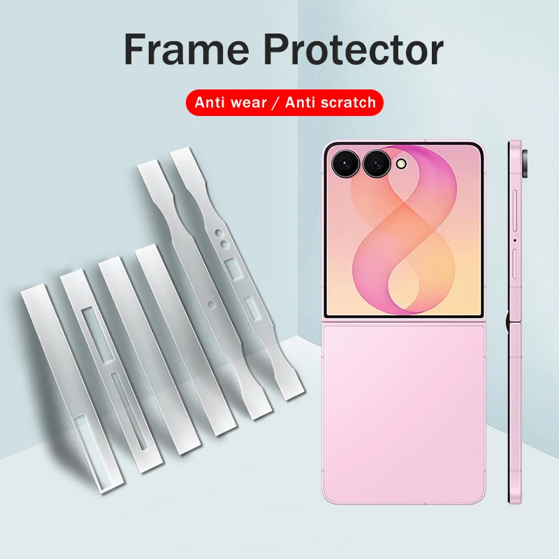 Anti-Scratch Protective Hydrogel Side Film For Samsung Galaxy Z Flip8 ZFlip Flip 8 Phone Edge Frame Protection Border Sticker