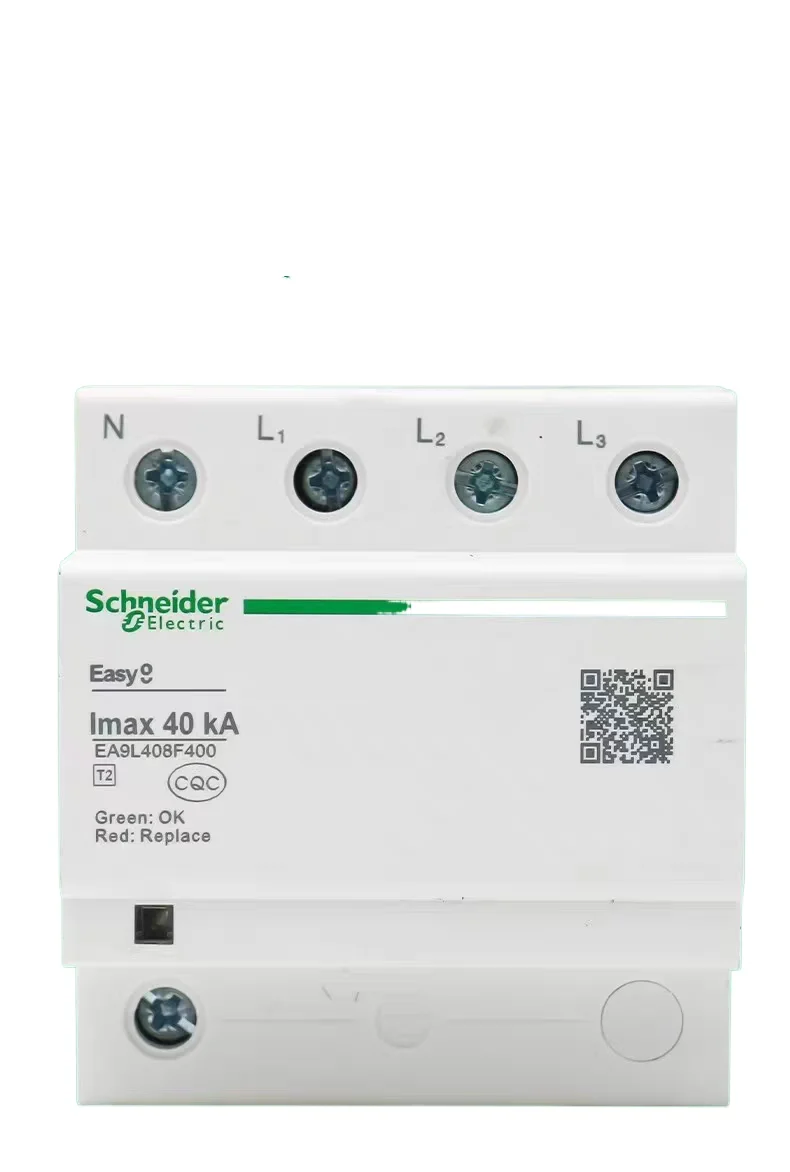 Schneider Surge Protector EA9L Series EA9L408F400 20KA 40KA 65KA 2P 4P Lightning Arrester Surge Protection Device SPD New