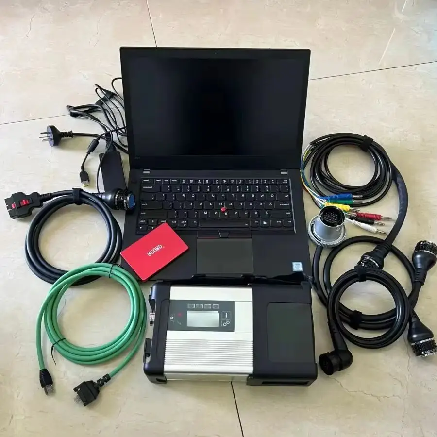 

MB Star C5 DoIP SD WiFi Диагностический инструмент Compact 5 Connect V03.2025 Программное обеспечение Vediamo X DTS 512g SSD Ноутбук T470 i5 Процессор 16 г оперативной памяти